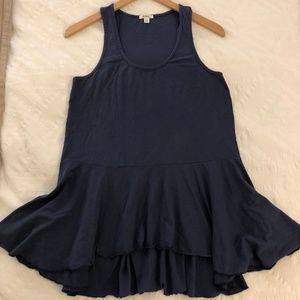 Dylan Sleeveless Top in Navy